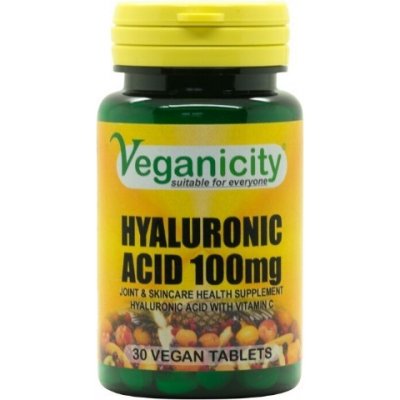 Veganicity Kyselina hyaluronová 100 mg 30 tablet – Zbozi.Blesk.cz