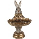 Dekorace králík s miskou 11*9*15 cm – Hledejceny.cz