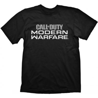 Call of Duty Modern Warfare pánské tričko Logo černé – Sleviste.cz