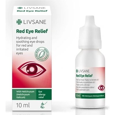Livsane Oční kapky hydratační a zklidňující 10 ml – Hledejceny.cz