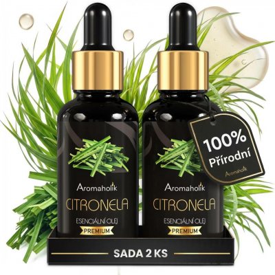 Aromaholik esenicální olej Citronela 60 ml – Hledejceny.cz