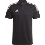 adidas oánské polo tričko Condivo 22 Polo Shirt černá bílá – Zboží Mobilmania