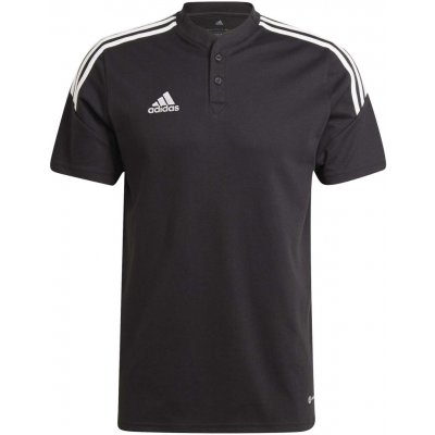 adidas oánské polo tričko Condivo 22 Polo Shirt černá bílá – Zboží Mobilmania