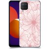 Pouzdro a kryt na mobilní telefon Samsung Pouzdro ACOVER Samsung Galaxy M12 M127F s motivem Floral I