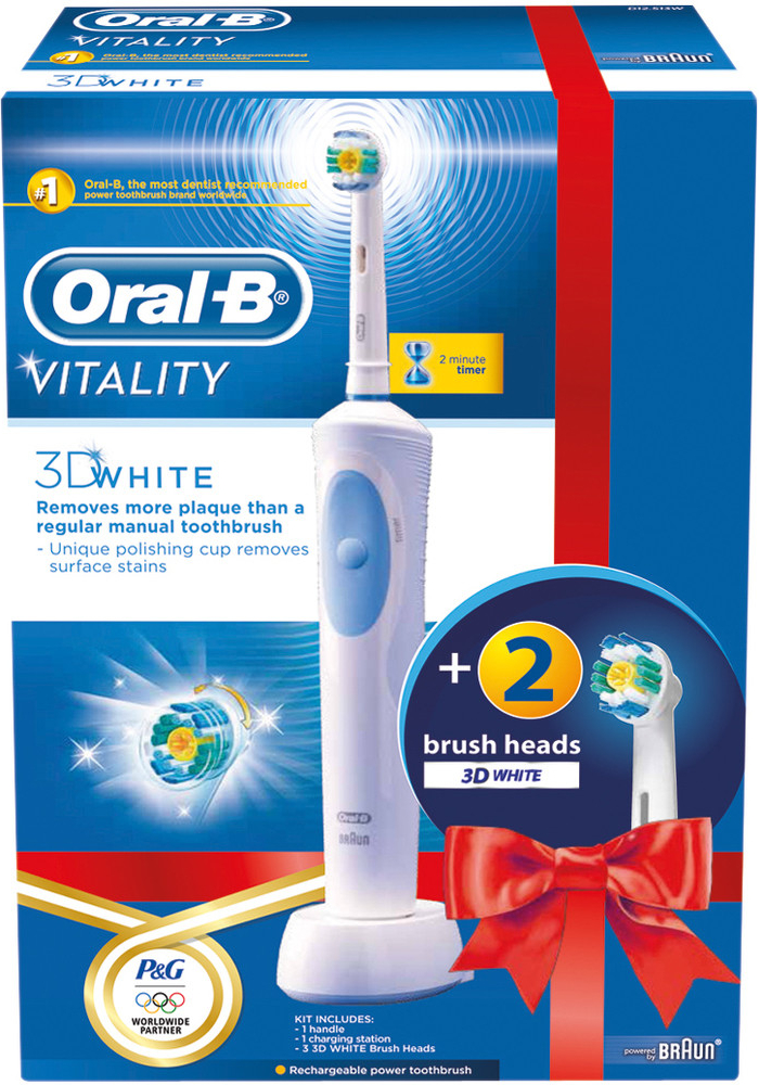 Oral-B Vitality 3D + EB 18-2 3D WH od 699 Kč - Heureka.cz