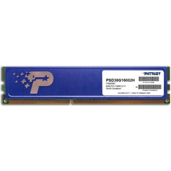 Patriot DDR3 8GB 1600MHz CL11 PSD38G16002H