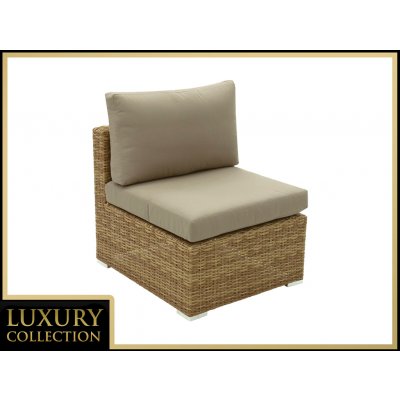 DEOKORK Ratanový středový díl MALIBU béžovo-hnědá – Zboží Dáma