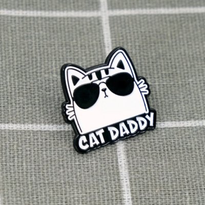 Pinarna Kočka s brýlemi Cat daddy / Kočičí taťka – Zboží Mobilmania