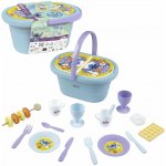 SMOBY Koš piknikový Stitch set s dětským nádobím a potravinami plast sb312510 – Hledejceny.cz