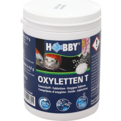 Hobby kyslíkové tablety Oxyletten pro jezírko 40 ks – HobbyKompas.cz