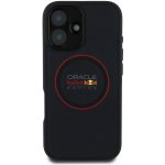 Red Bull PU Leather Red Ring MagSafe Zadní Kryt pro iPhone 16 Navy – Zboží Mobilmania