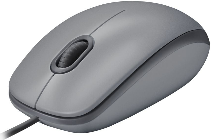 Logitech M110 Silent Corded Mouse 910-006760