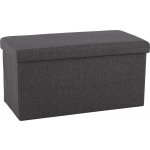 Kondela Skládácí taburet, šedá, ORELIA – Zboží Dáma