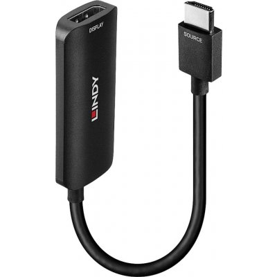 LINDY 38327 HDMI / DisplayPort konvertor [1x HDMI® - 1x DisplayPort] černá – Zboží Živě