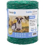 Lanko pro elektrický ohradník 2,5 mm, zelené 400 m – Hledejceny.cz
