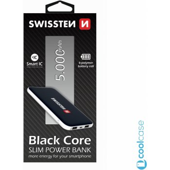 Swissten BLACK CORE SLIM 5000 mAh