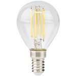Nedis LBFE14G452 LED žárovka, retro, E14, G45, 220V, 4,5W, teplá bílá, 470lm, 2700K, stmívatelná, čirá LBFE14G452 – Hledejceny.cz