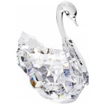 Preciosa Skleněná figurka Labuť z českého křišťálu Preciosa 0199 00 – Sleviste.cz