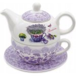 Bella Fiore Konvice porcelán 450ml + hrnek 350ml LEVANDULE – Zbozi.Blesk.cz