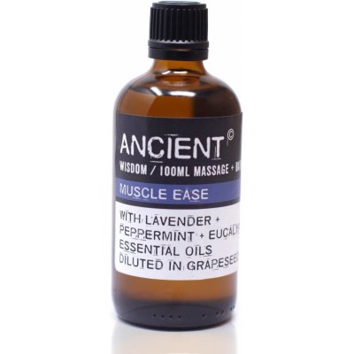 Ancient Wisdom Aroma olej pro masáže a do koupele Uvolnění svalů směs 100 ml – Zboží Mobilmania