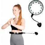 inSPORTline Hula hoop s výstupky 43 cm černá – Zboží Dáma