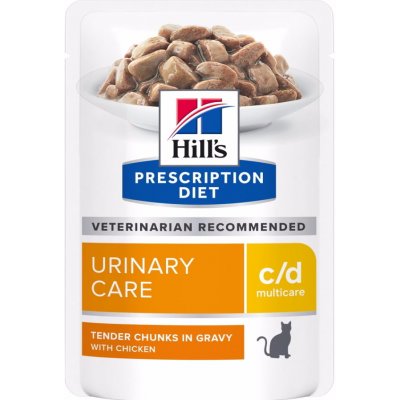 Hill's Prescription Diet c d Multicare kuře 12 x 85 g – Hledejceny.cz