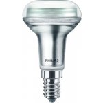 Philips LED žárovka E14 R50 4,3W 60W teplá bílá 2700K stmívatelná, reflektor 36° – Zboží Mobilmania