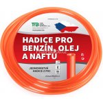 TUBI Jednovrstvá hadice na benzín 10x14 mm - 1 m | Zboží Auto