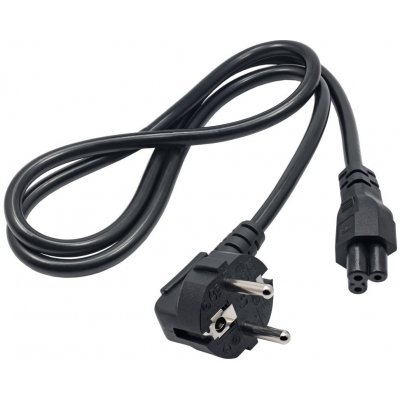 AKY AK-NB-08A Akyga Napájecí kabel 1.0m AK-NB-08A IEC C5 250V/50Hz – Zboží Živě