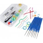 Prima-obchod Sada háčků a pomůcek na háčkování v boxu, barva viz foto – Sleviste.cz