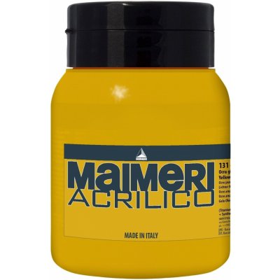 Maimeri Acrilico akrylová barva yellow ochre 131 500 ml – Hledejceny.cz