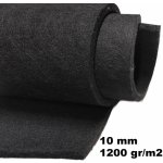 Technický filc 10 mm barva černá, šířka 160 cm – Zboží Dáma