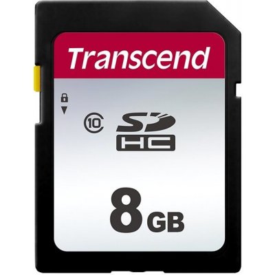 Transcend SDHC 8 GB SDC300S – Sleviste.cz