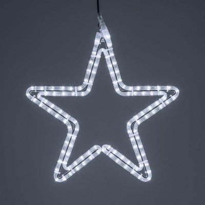 Xmas King XmasKing LED motiv hvězda průměr 50cm PROFI 230V venkovní studená bílá bez napájení – Hledejceny.cz
