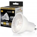 Kobi LED žárovka GU10 5W 3000K teplá 430lm Samsung Premium – Hledejceny.cz