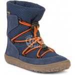 Froddo zimní barefoot Tex Track wool denim – Zboží Dáma