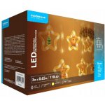Vánoční světýlka hvězdičky na stromeček Modee 3m teplá barva 110 LED ML-C3005 – Hledejceny.cz