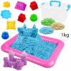 Modelovací hmota PlaySand Magický tekutý písek sada 1kg