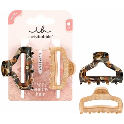 Invisibobble Clipstar M Golden Roar - Skřipec do vlasů 2 ks – Zboží Dáma Invisibobble Clipstar M Golden Roar - Skřipec do vlasů 2 ks – Zboží Dáma
