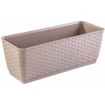 Prosperplast Truhlík Rattola DRL400P mocca – Zboží Dáma