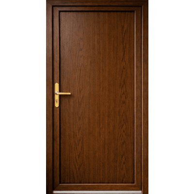 OknaDvereNaMiru.cz Vchodové plastové dveře STYL plné Emily antracit 100 x 200 cm – Hledejceny.cz