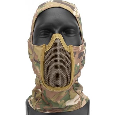 Emerson Gear Maska obličeje Shadow Warrior s kuklou Multicam – Zboží Dáma