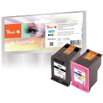 PEACH kompatibilní cartridge HP No 650 MultiPack, black, color, 12 ml, 7.1 ml | 318547 – Hledejceny.cz