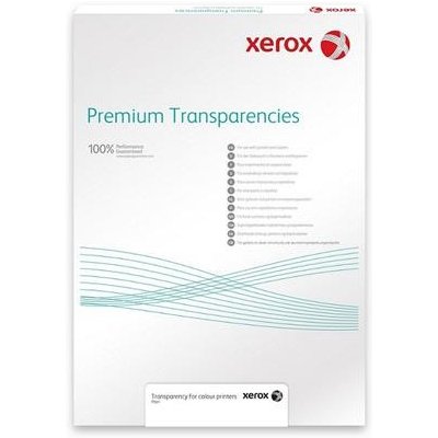 Xerox Papír Transparentní fólie - Transparency 100m A4 Plain - Mono (100 listů, A4) – Zboží Dáma
