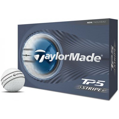 TaylorMade TP5 Stripe bílé 3 ks – Hledejceny.cz