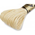 Stoklasa Vyšívací příze DMC Mouliné Spécial Cotton Balení: 1 ks, Varianta: 677 Pastel Yellow 677 Pastel Yellow – Zboží Mobilmania