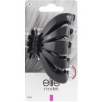 Skřipec do vlasů Elite Models hnědý, šíře 8cm – Sleviste.cz