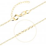 Cutie Jewellery Jemný řetízek ze žlutého zlata Z0011 – Zboží Dáma