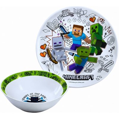 Stor KERAMICKÁ SOUPRAVA MINECRAFT ceramic snack set 3 ks – Hledejceny.cz