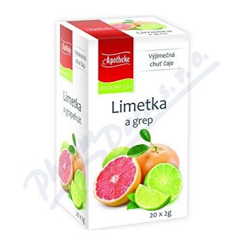 Apotheke Limetka a grep čaj 20 x 2 g